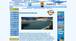 Desktop Screenshot of monkeyrockpools.com